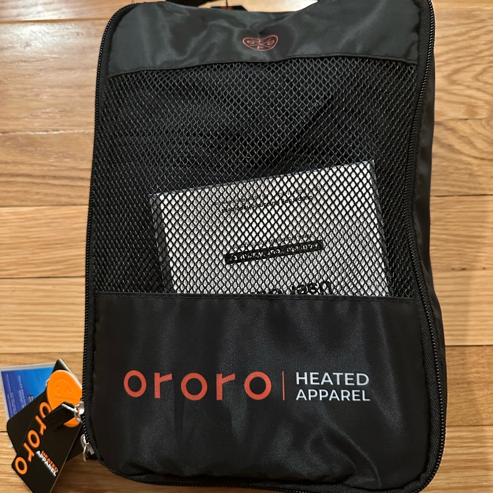 Ororo Men's Black Heated Vest